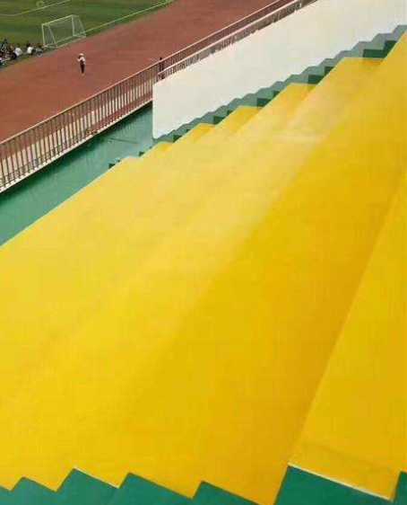 乌海球场台阶翻新修补改造